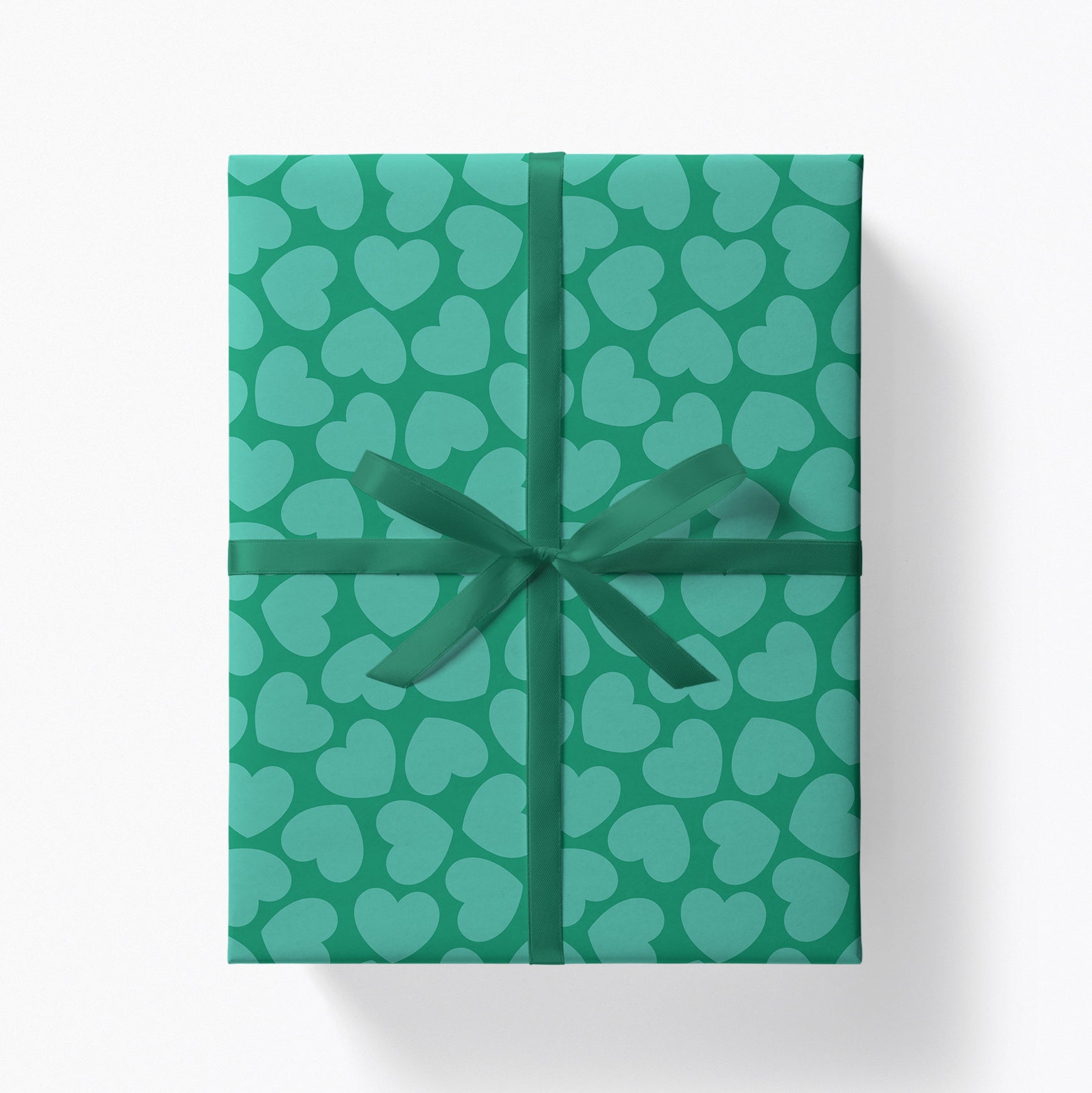 Green Heart - Gift Wrap