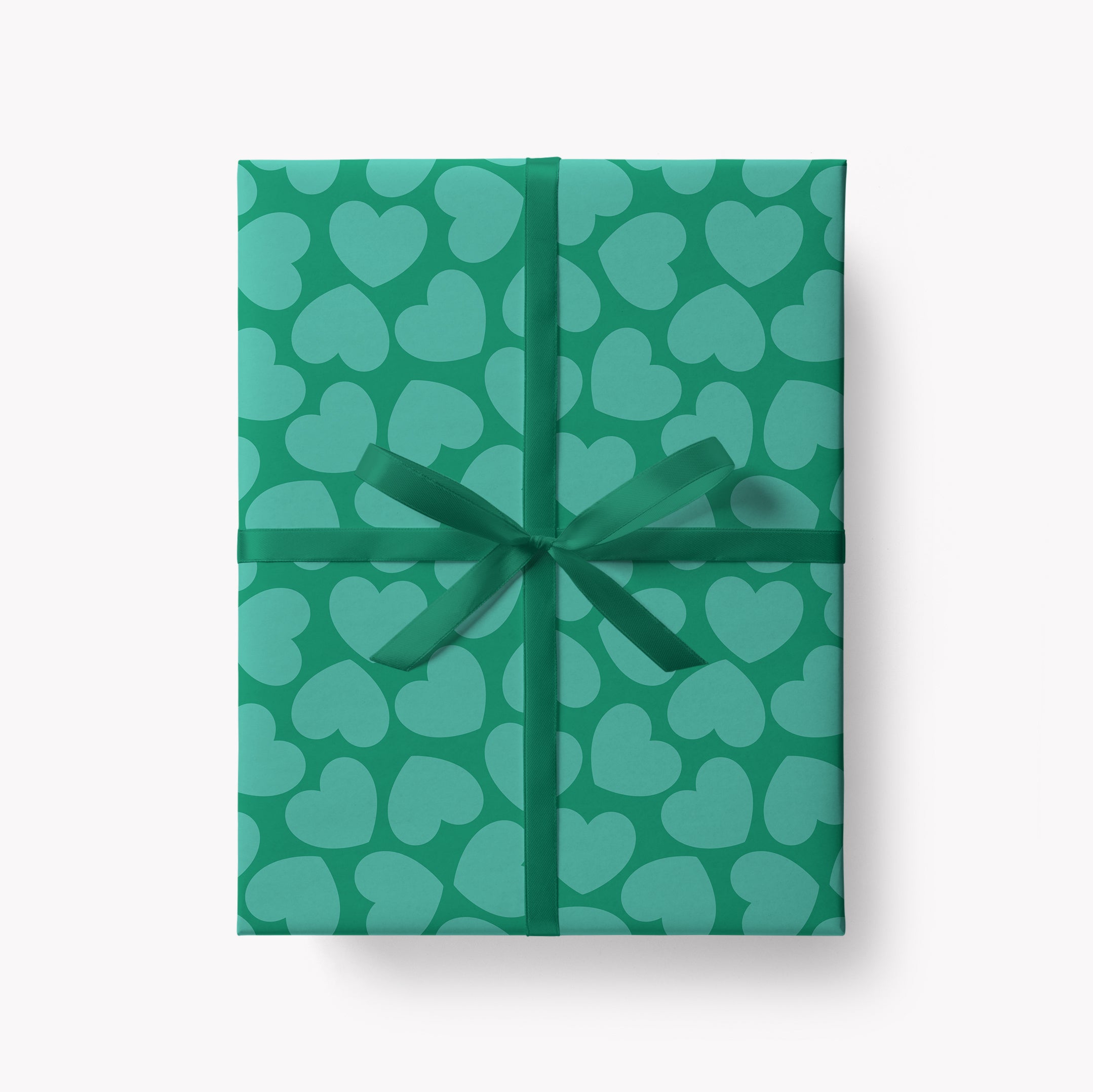 Green Heart - Gift Wrap
