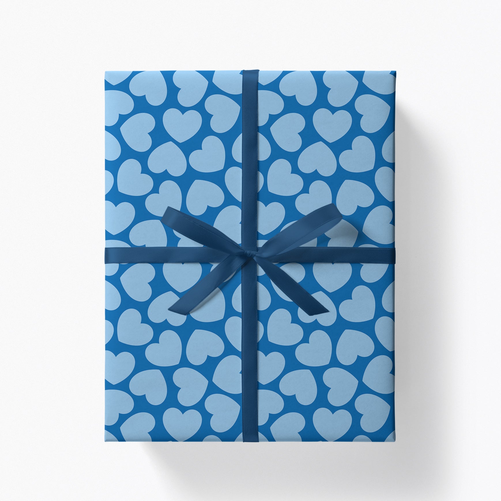 Blue Heart - Gift Wrap