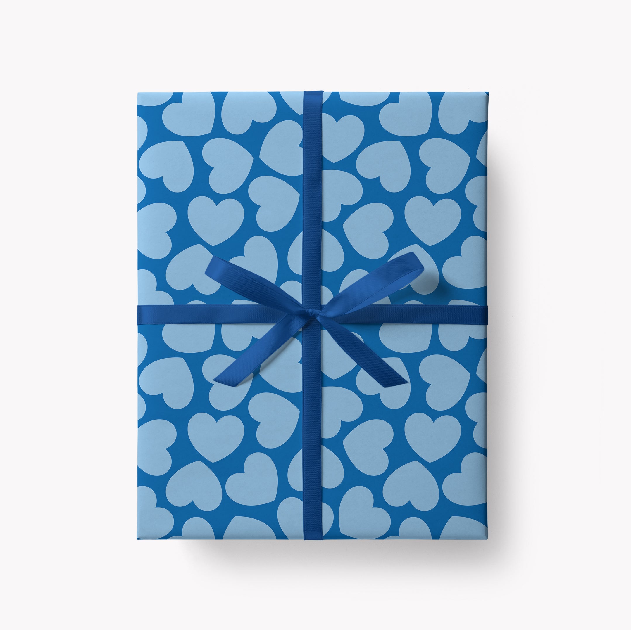 Blue Heart - Gift Wrap