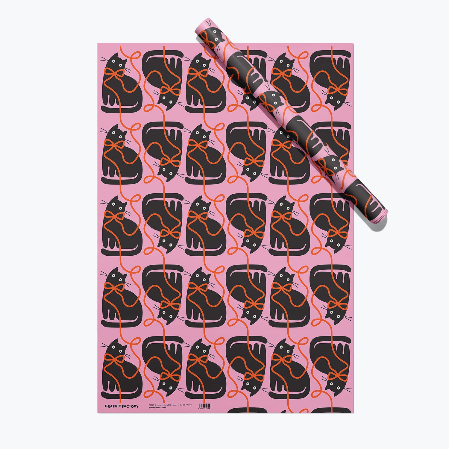 Ribbon Cat - Gift Wrap