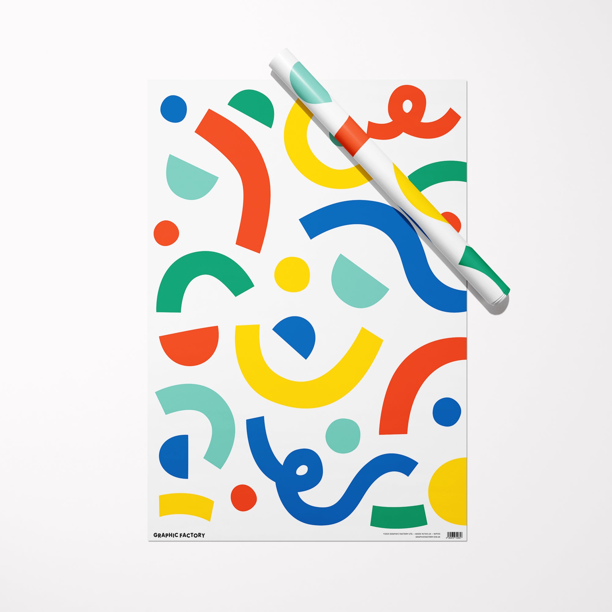 Bold confetti - Gift wrap