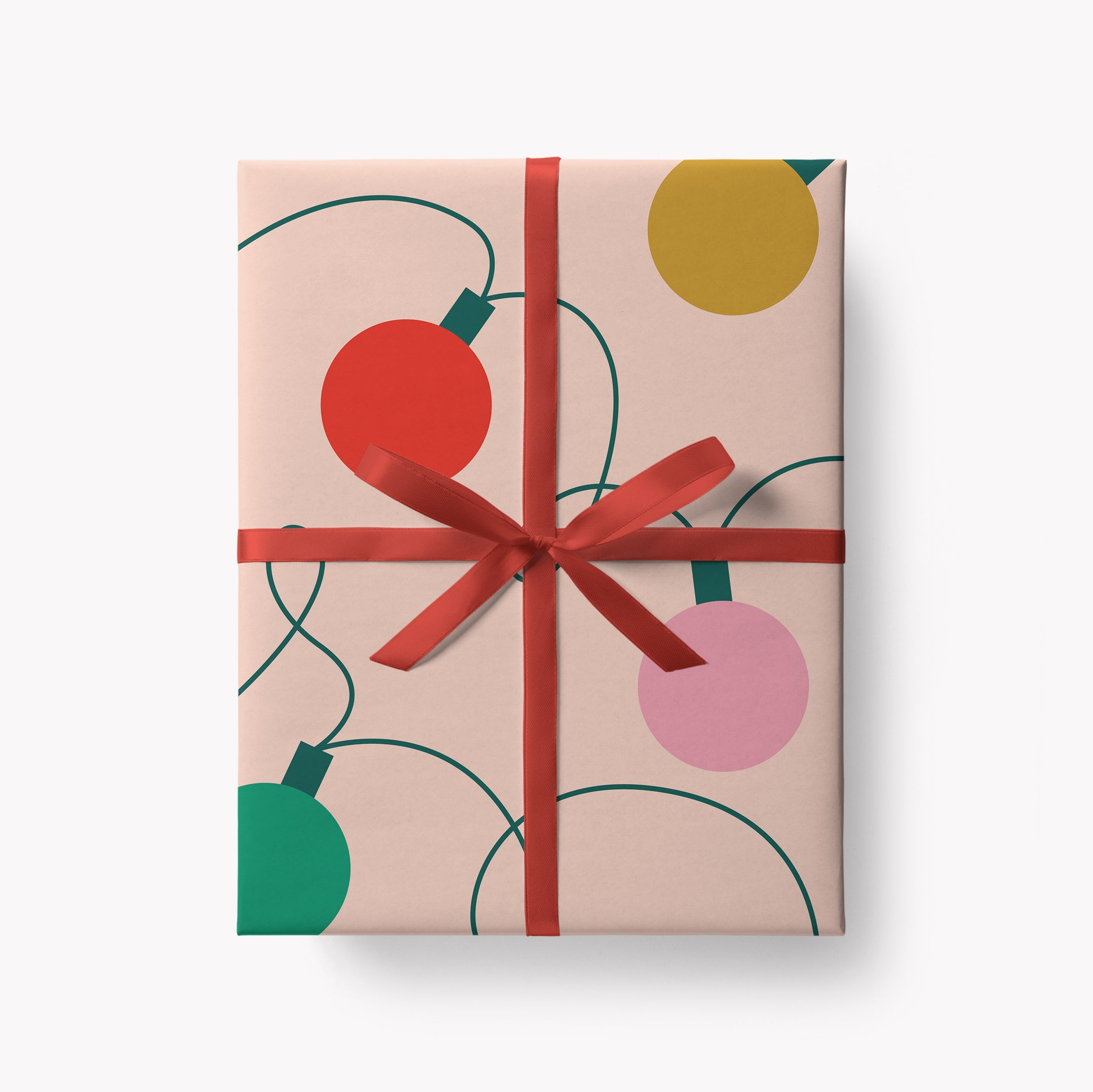 Christmas Lights Gift Wrap