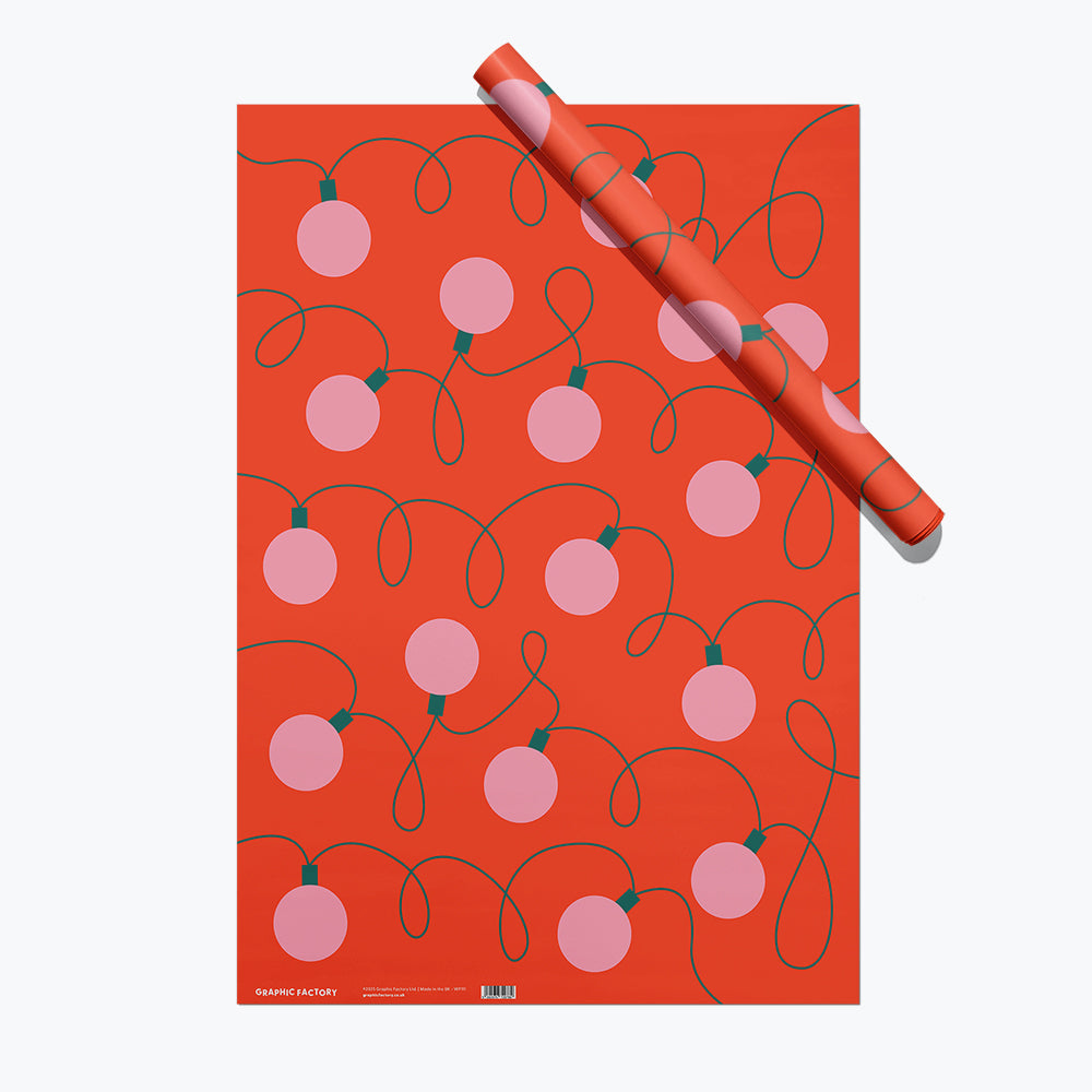 Christmas Lights Gift Wrap