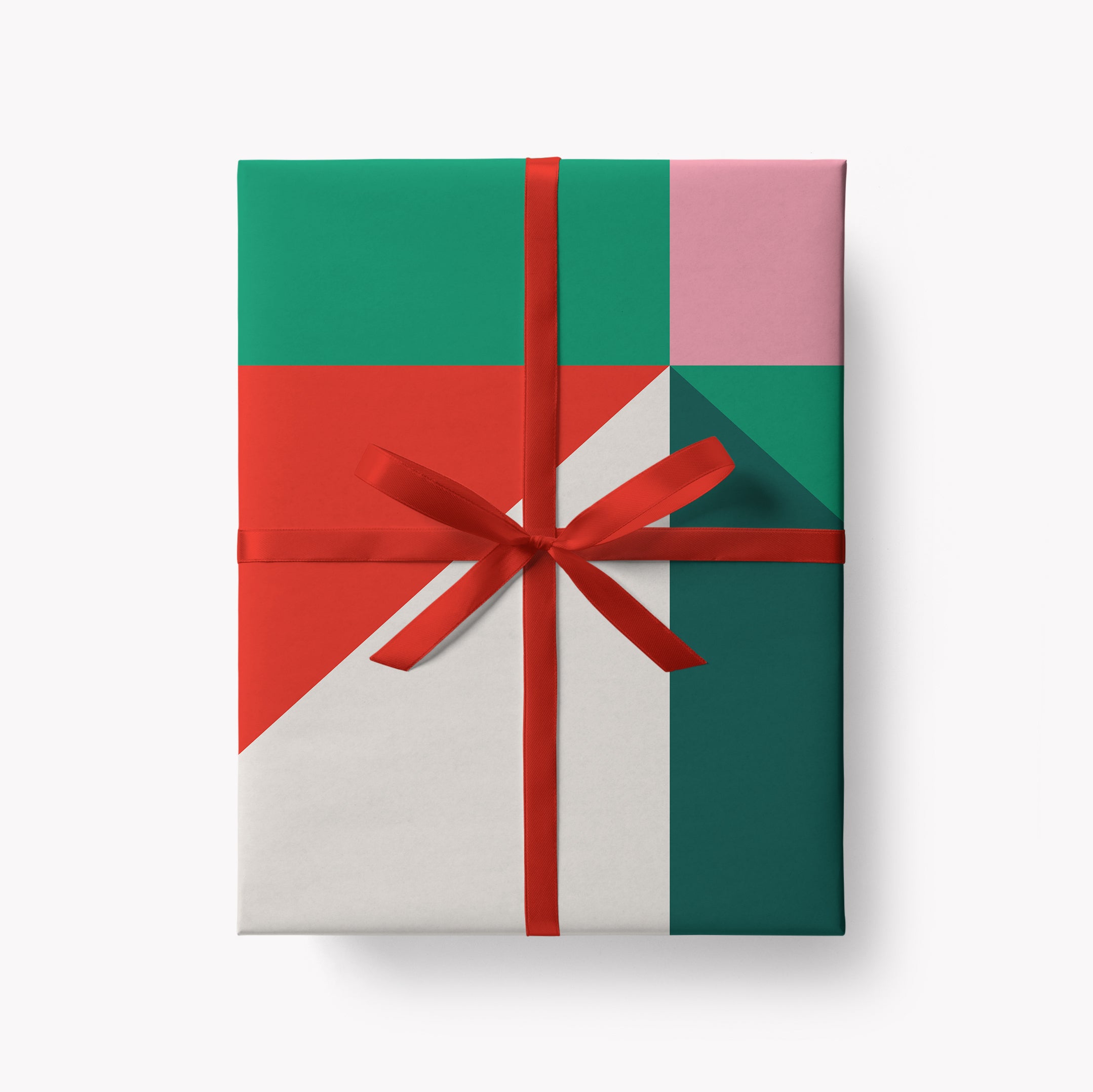 Geometric Triangles - Christmas Gift Wrap