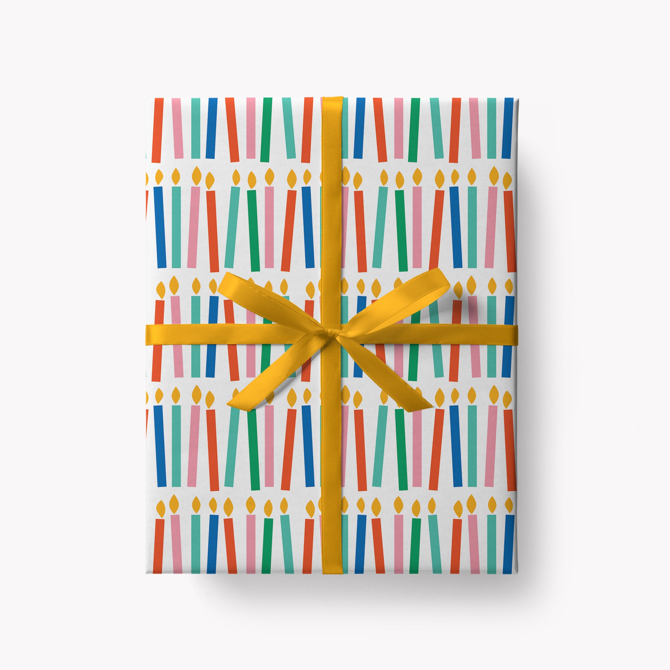 Birthday candles - Gift wrap
