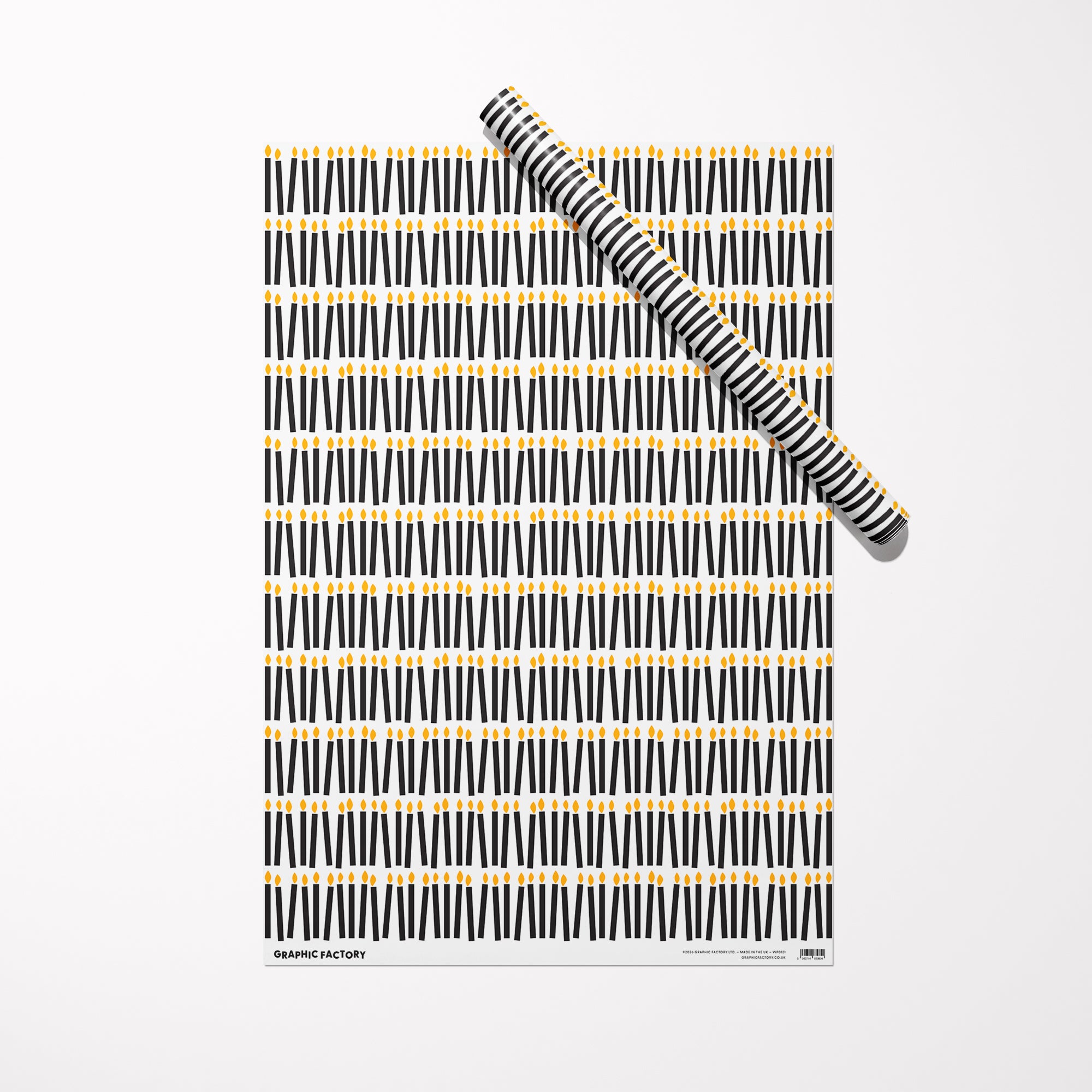 Birthday candles - Gift wrap