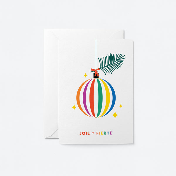 Joie +  fierté - Christmas greeting card