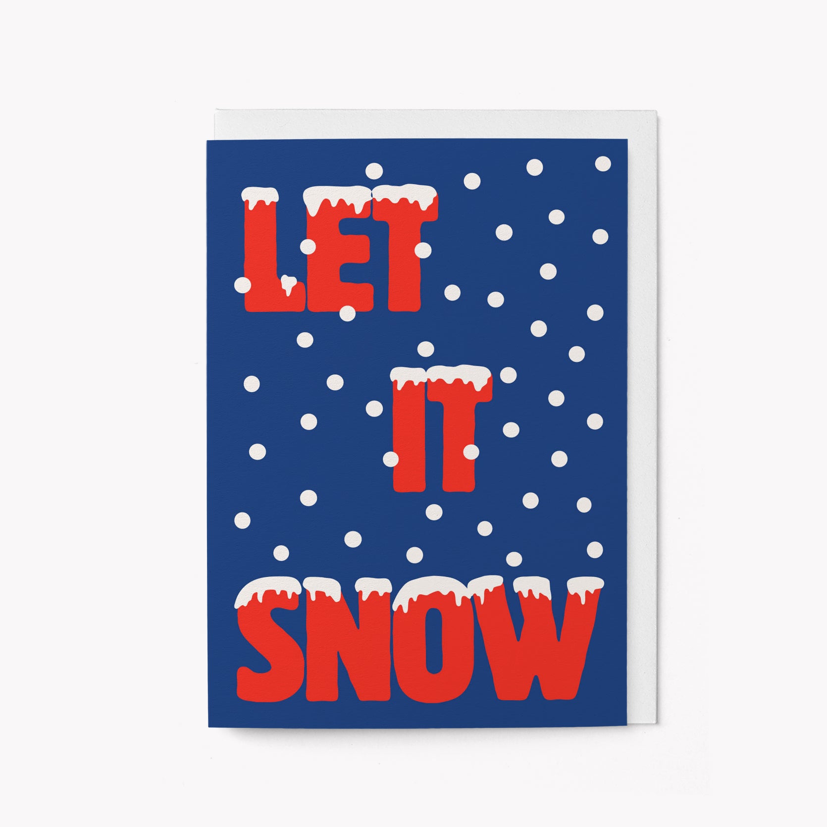 Let it snow - Christmas Card