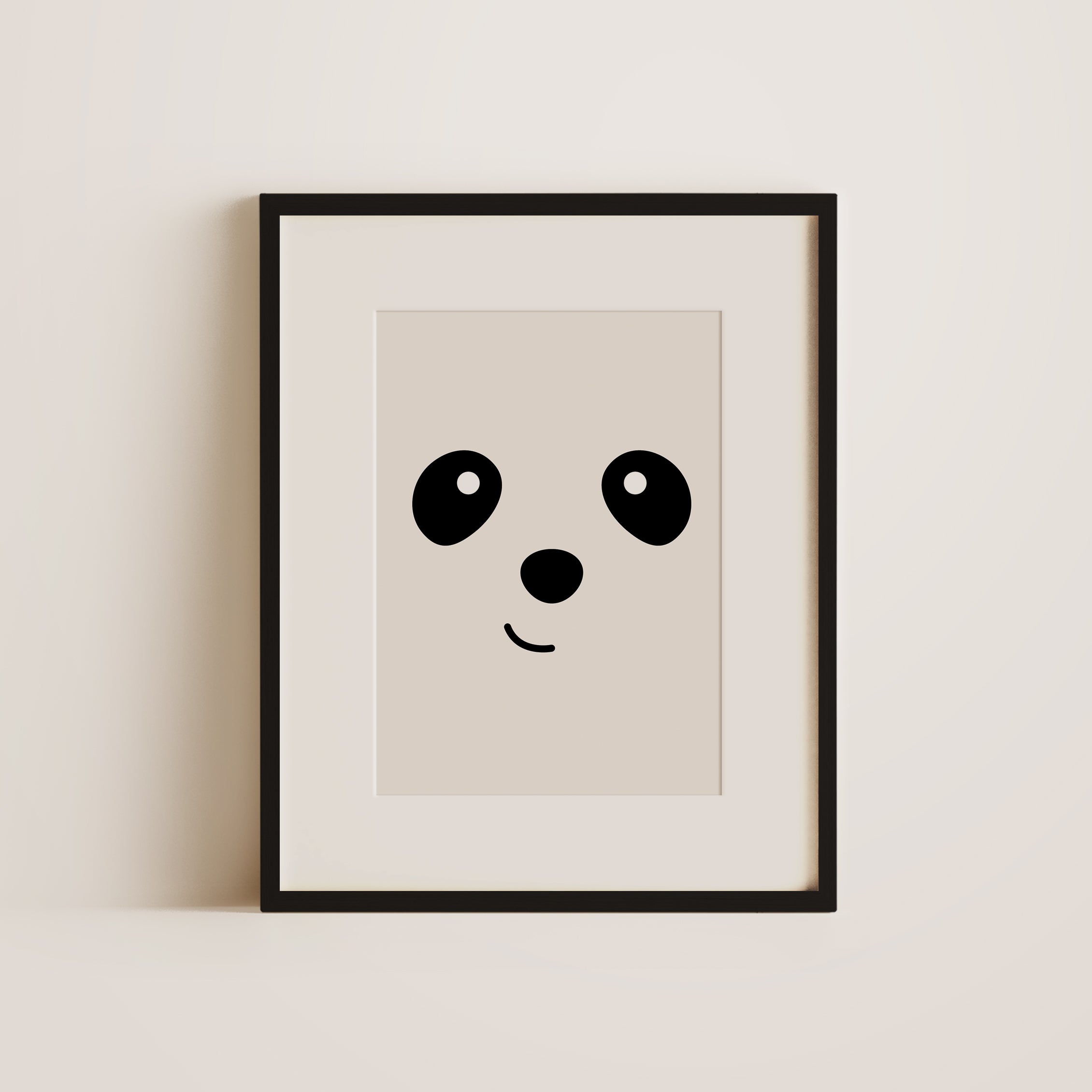 Happy panda - Wall Decor Art Print