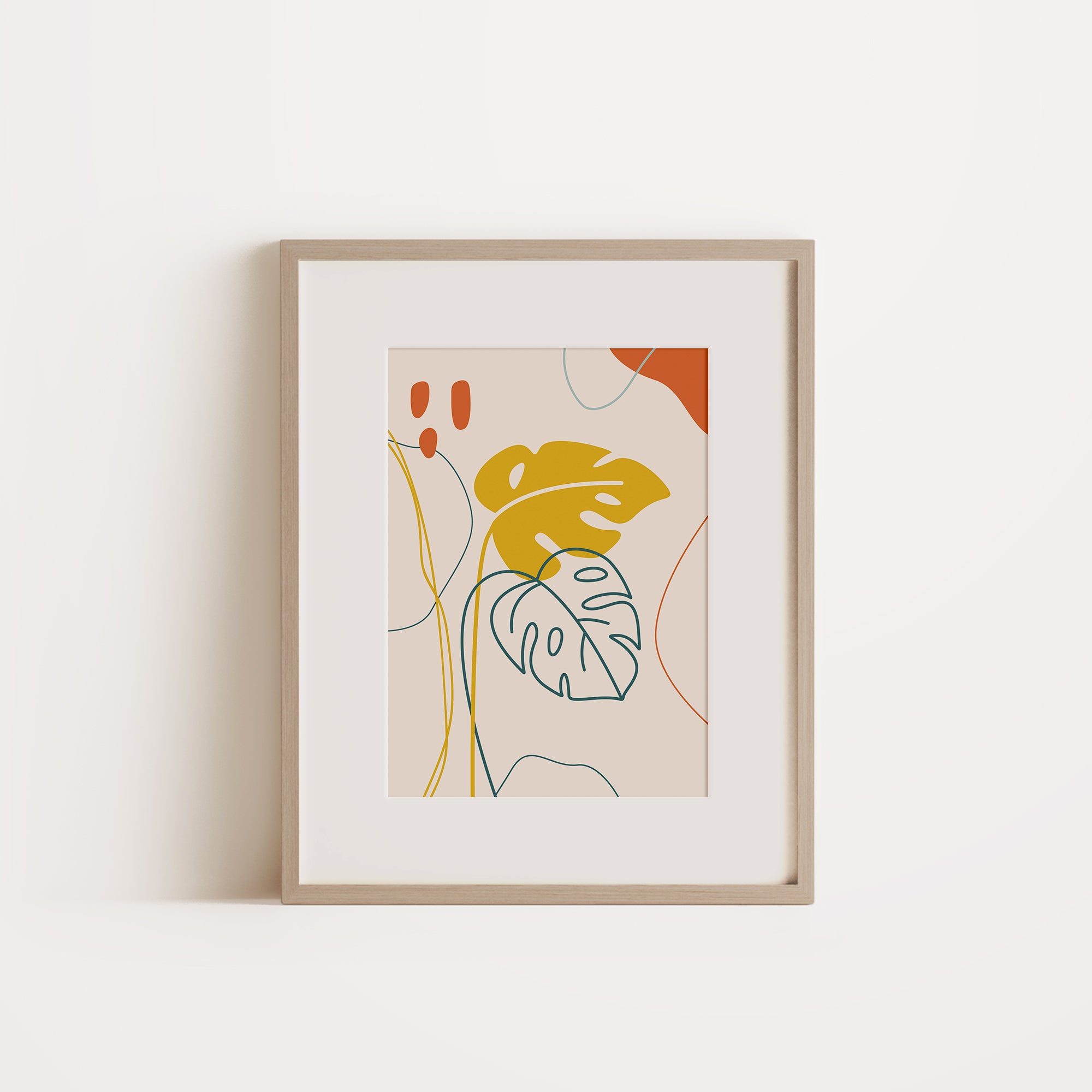 Monstera - Wall Decor Art Print