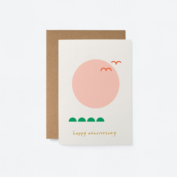 Happy anniversary - Greeting card