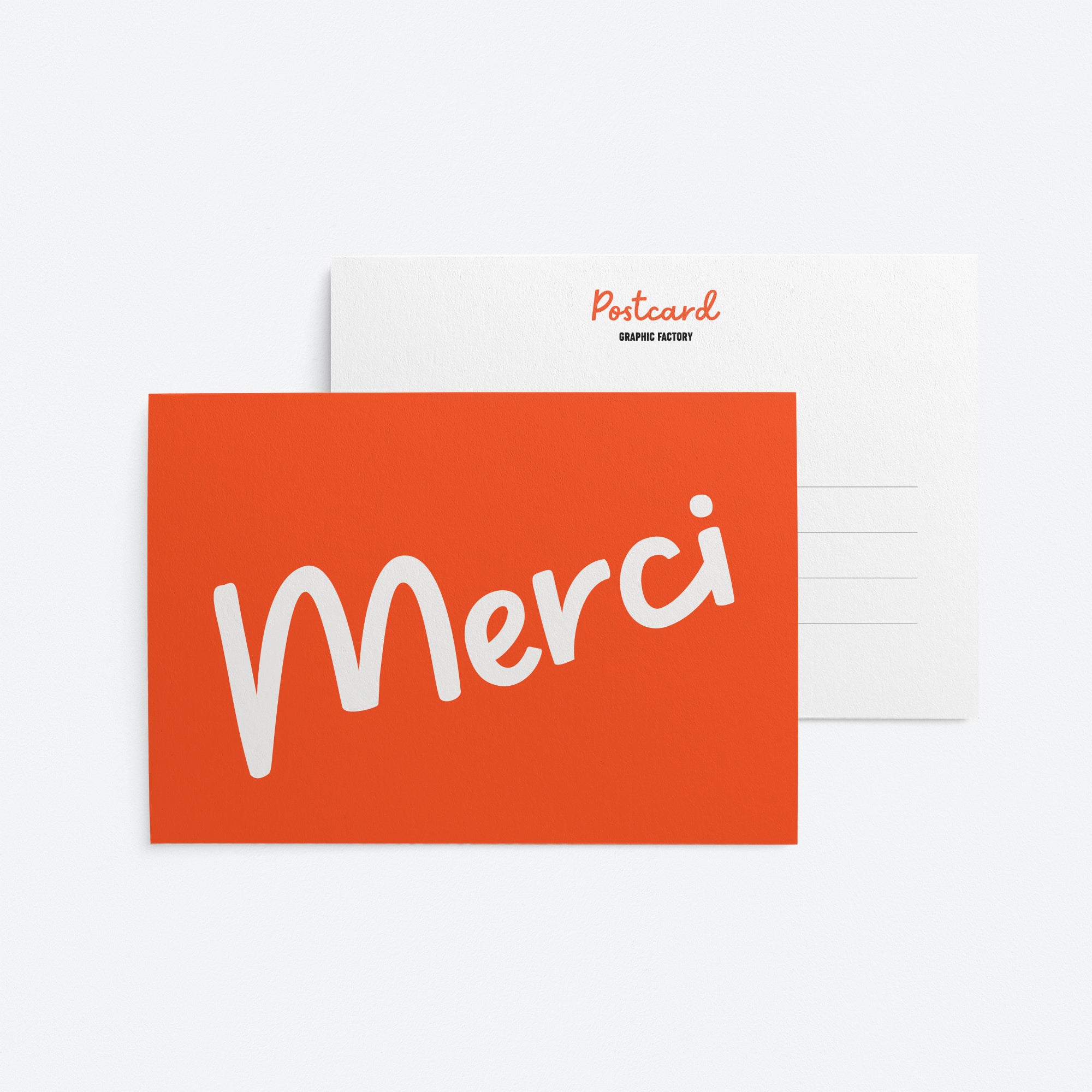 Merci - Post card