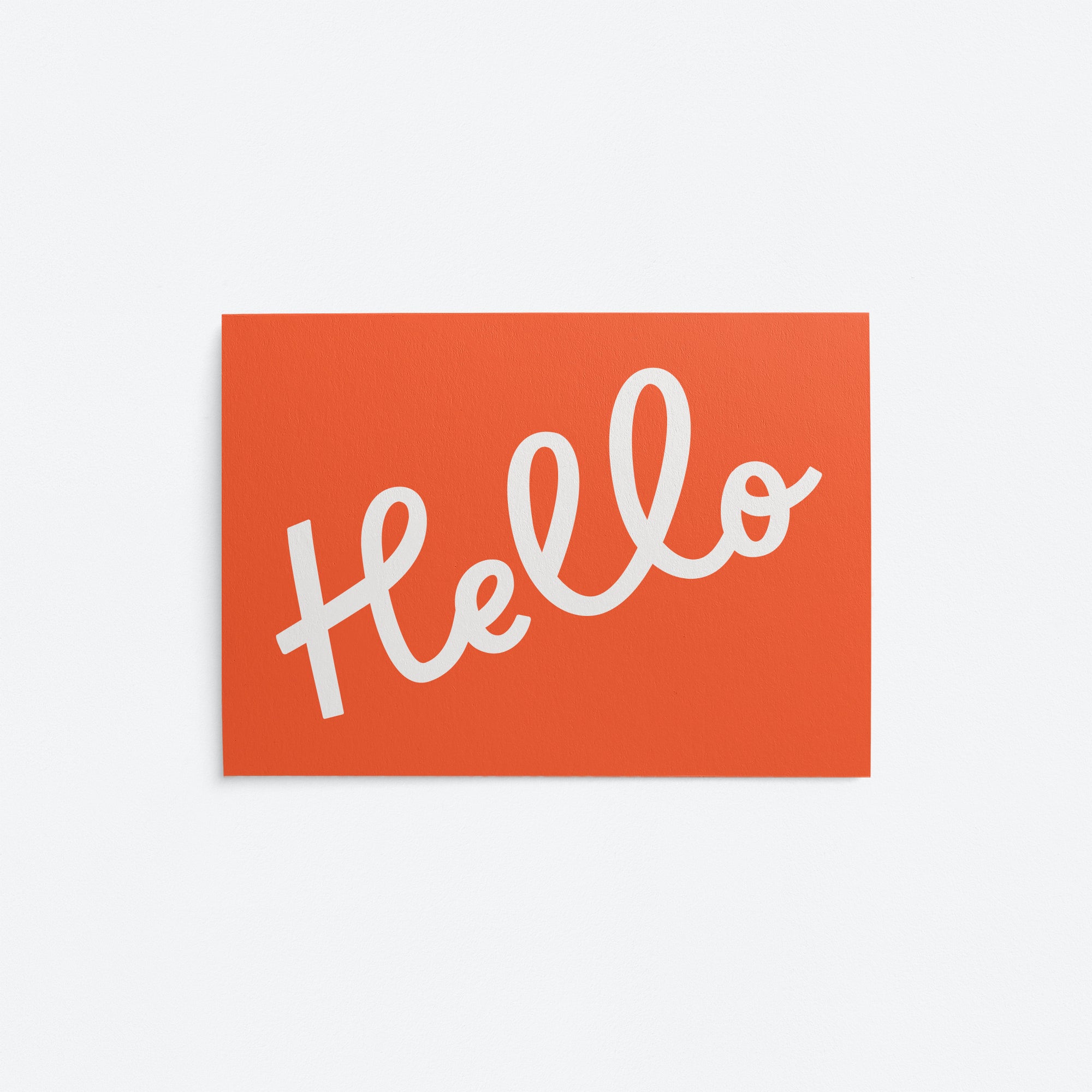 Hello - Post card