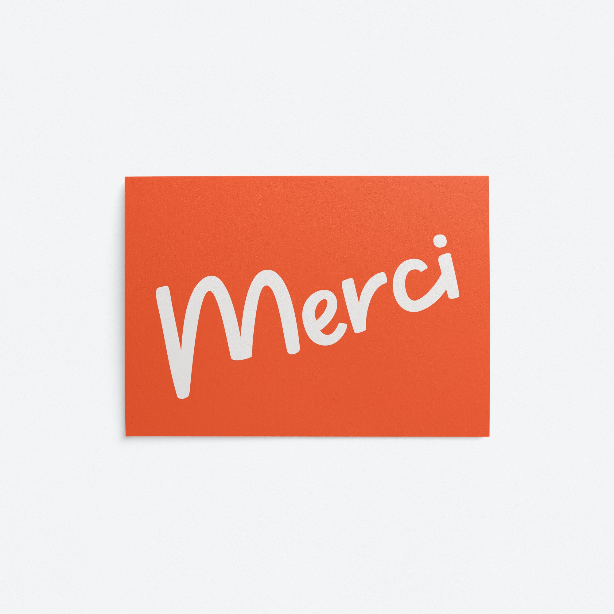 Merci - Post card