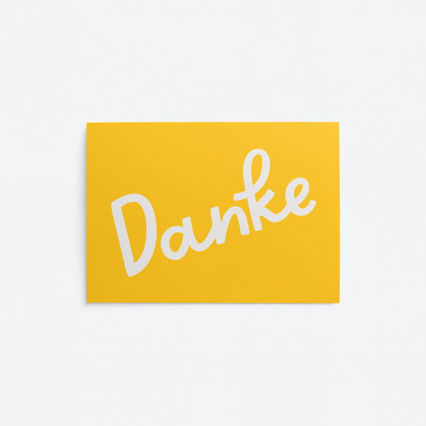 Danke - Post card
