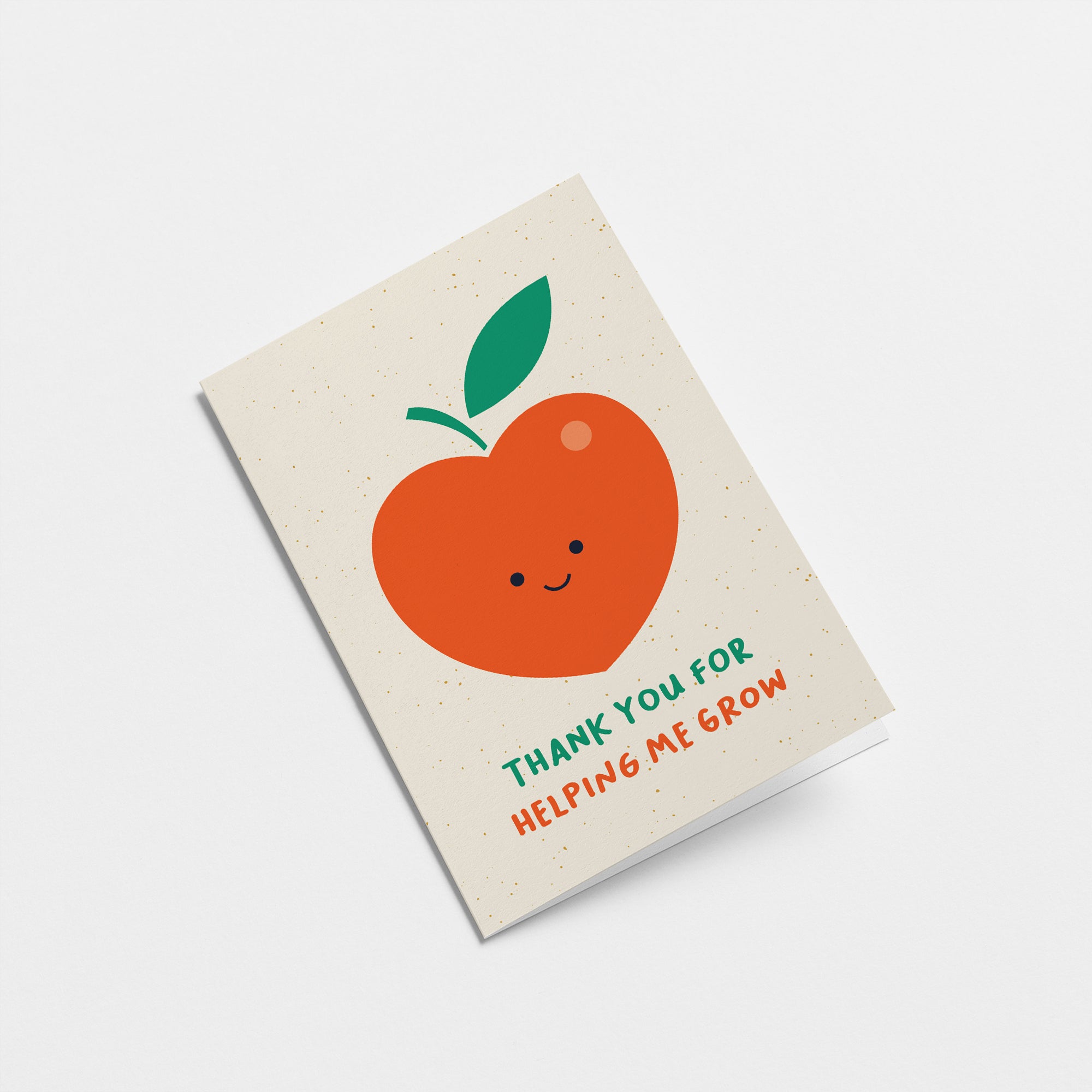 Thank you for helping me grow - Greeting card