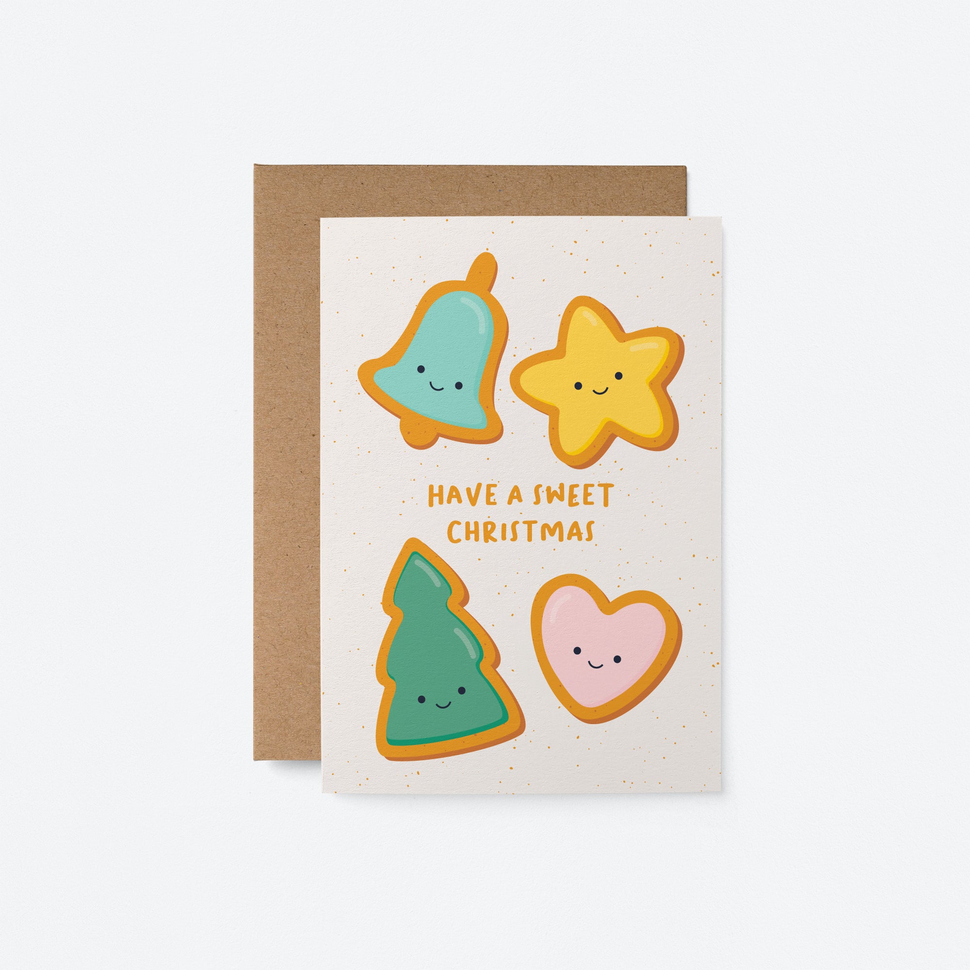 Have a Sweet Christmas - Seasonal Greeting Card - Holiday Card