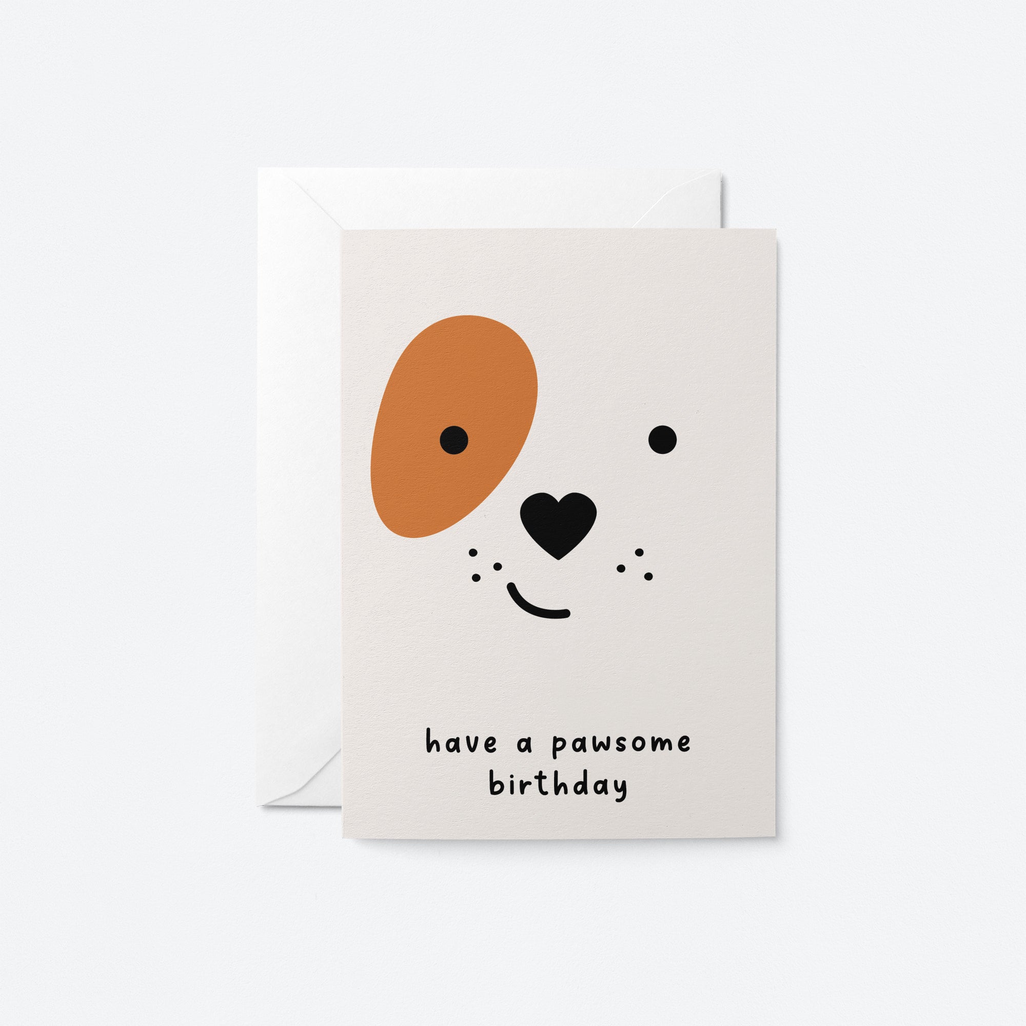 Have a pawsome birthday - Greeting card