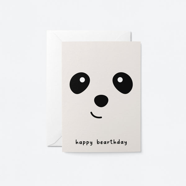 Happy bearthday - Birthday greeting card
