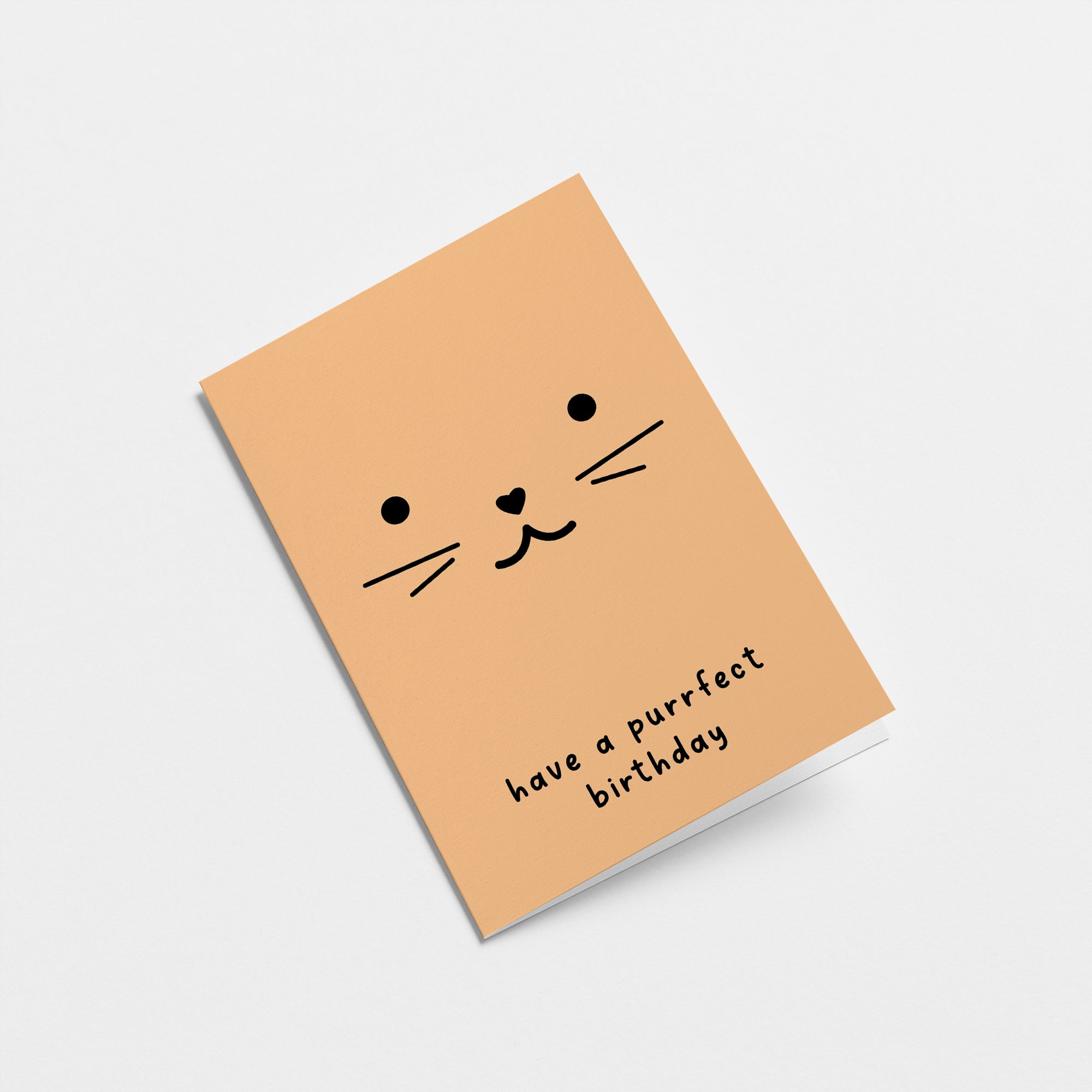 Have a purrfect birthday - Greeting card