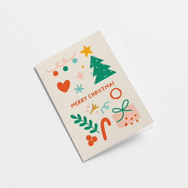 Merry Christmas - Holiday Card - Seasonal Greeting Card