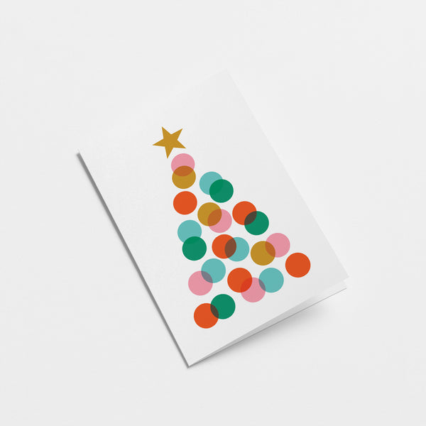 Christmas Tree - Seasonal Greeting Card - Holiday Card