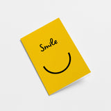 friendship card with smiley face with a text that says smile  Edit alt text