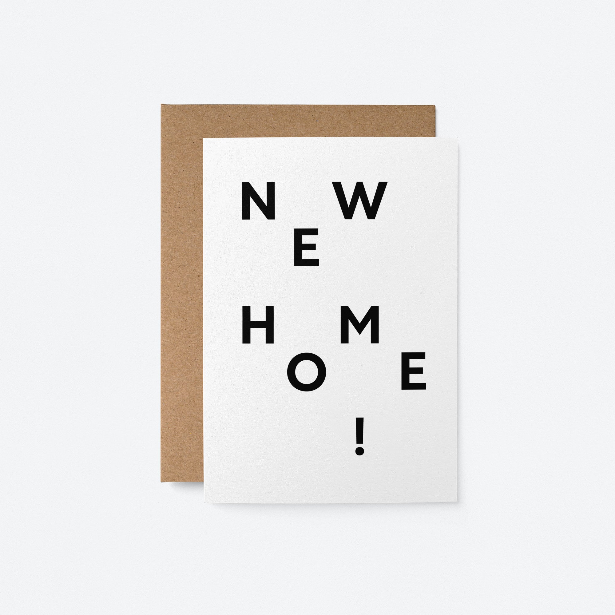 New Home - Housewarming greeting card