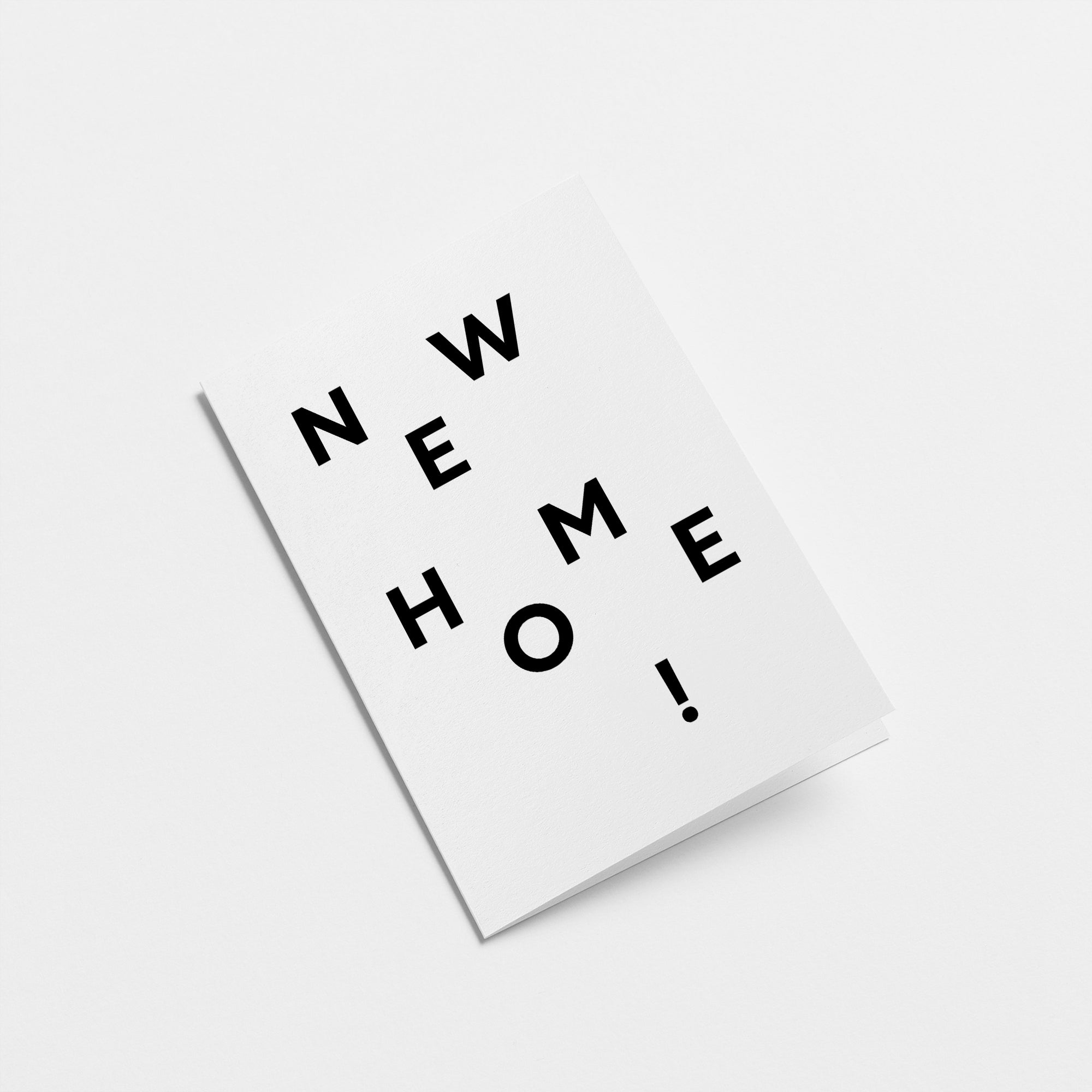 New Home - Housewarming greeting card