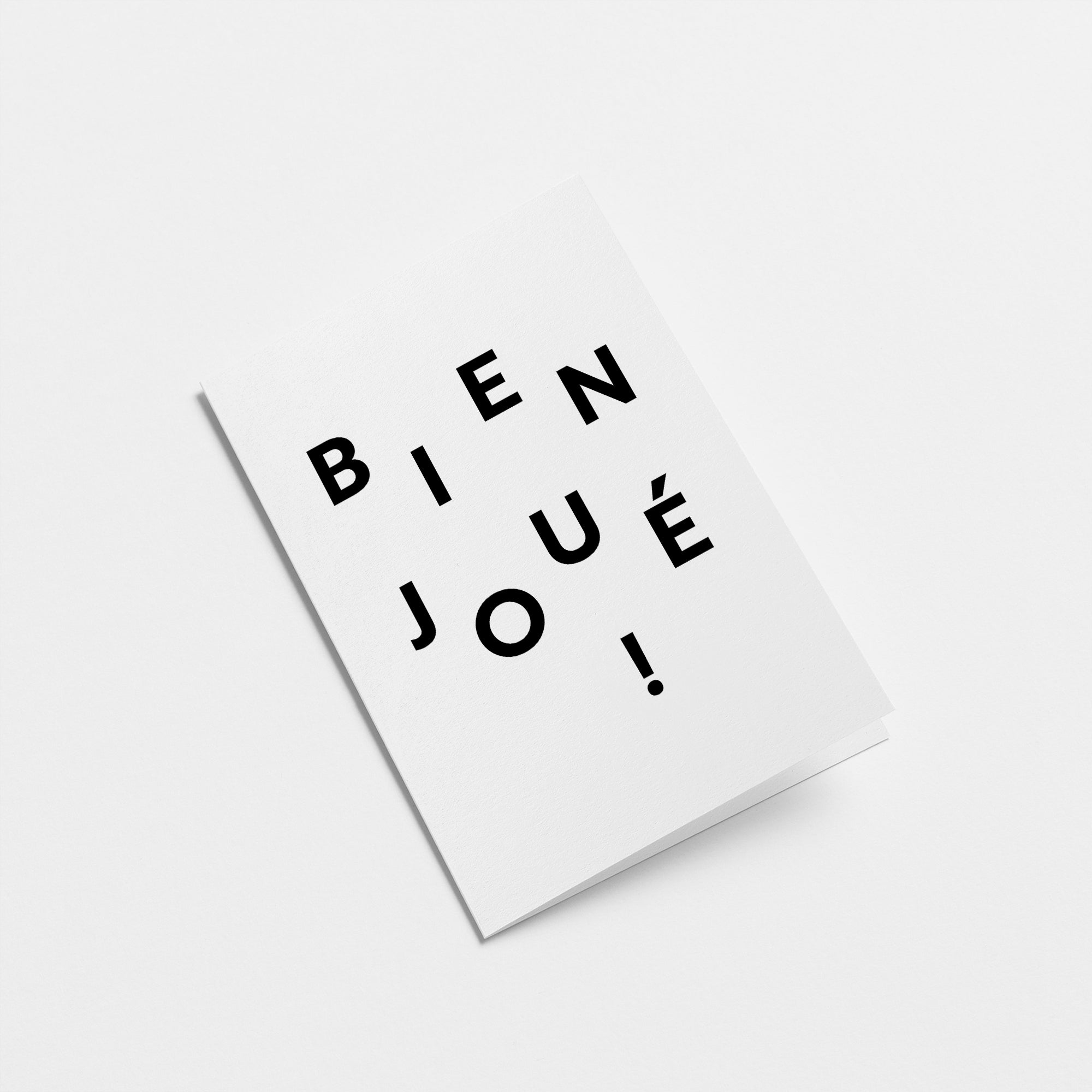 Bien joué - Carte de voeux