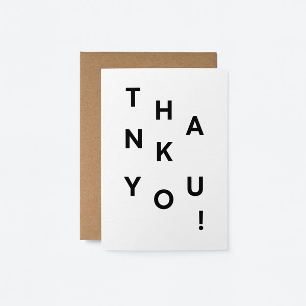 Thank You! - Greeting card