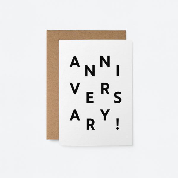 Anniversary - Greeting Card