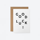 Good Luck - Greeting card