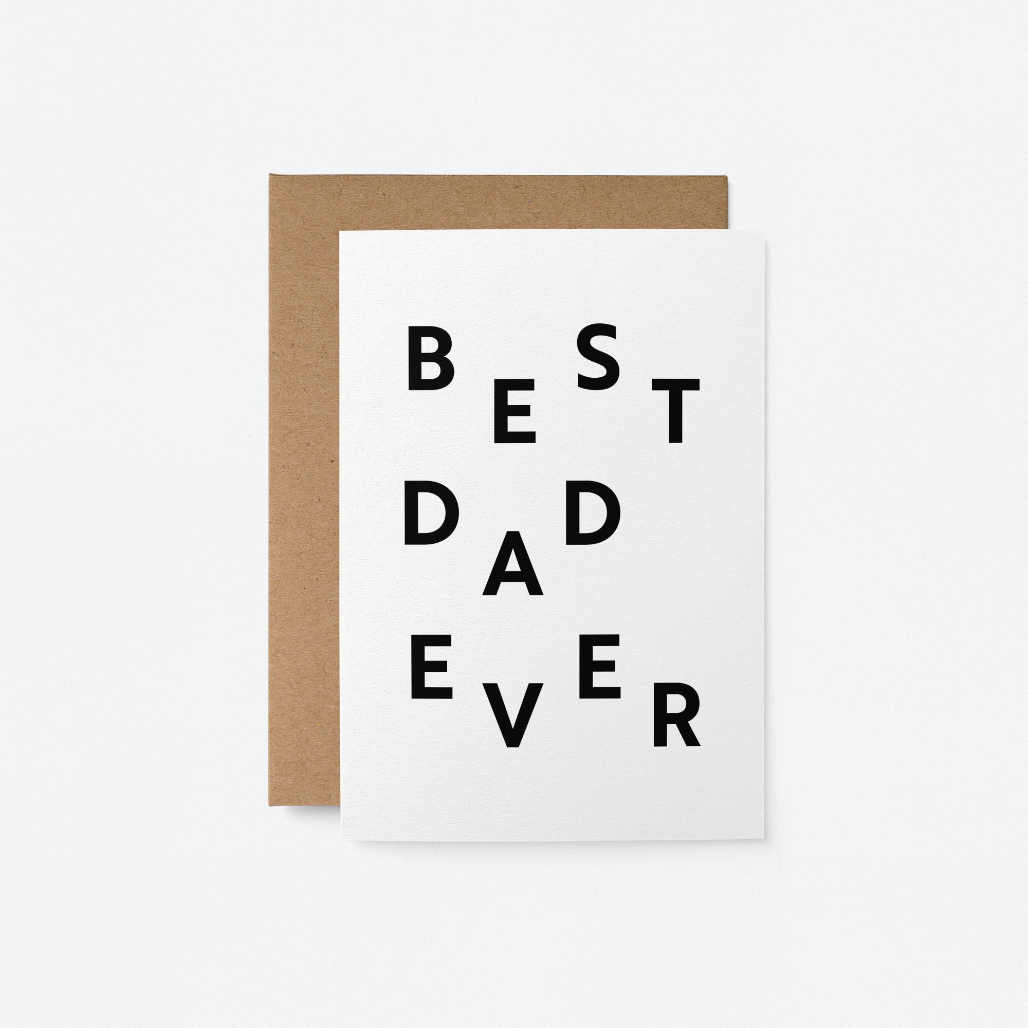 Best Dad Ever - Greeting Card