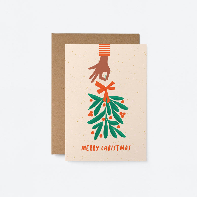 Merry Christmas - Seasonal Greeting Card - Holiday Card