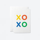 xoxo - Love greeting card