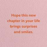 New chapter - Congratulations greeting card