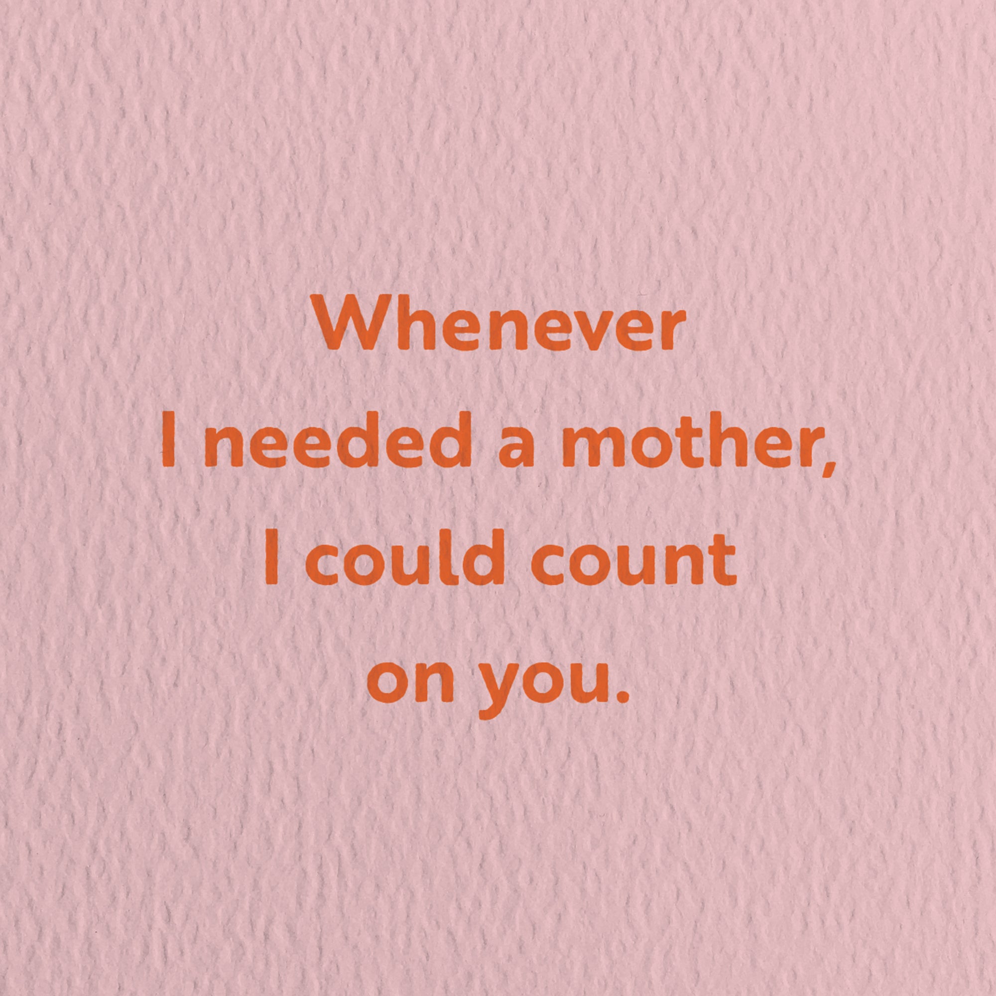 Whenever - Step Mother greeting card