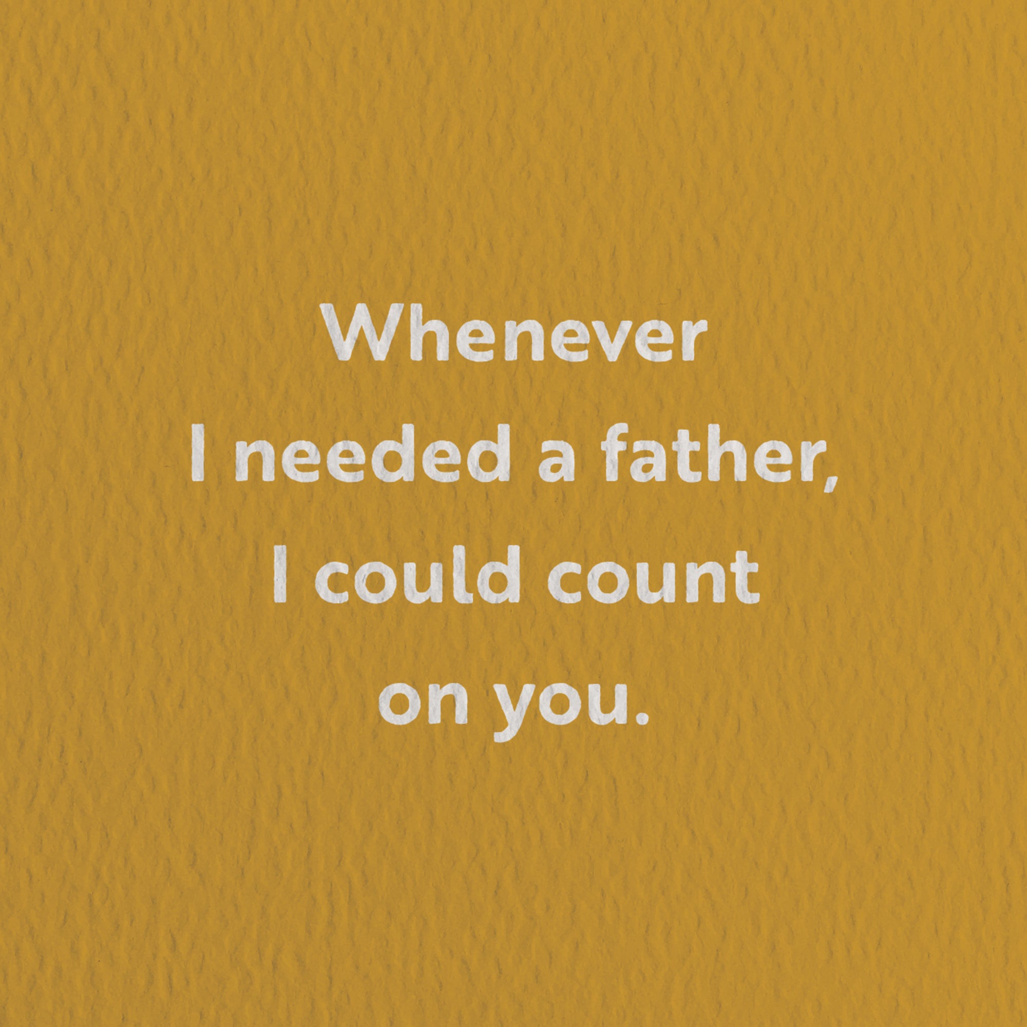 Father - Father's Day Greeting card